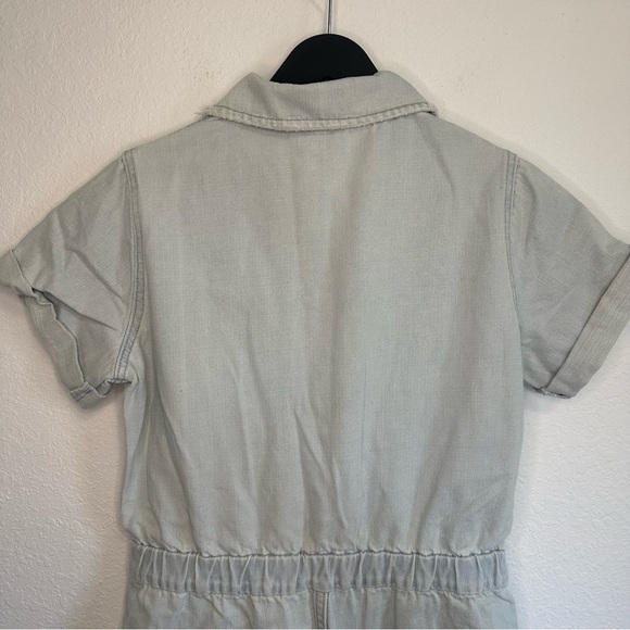 Bluivy Light Blue Denim Romper – Size Medium, New with Tags - Picture 7 of 8
